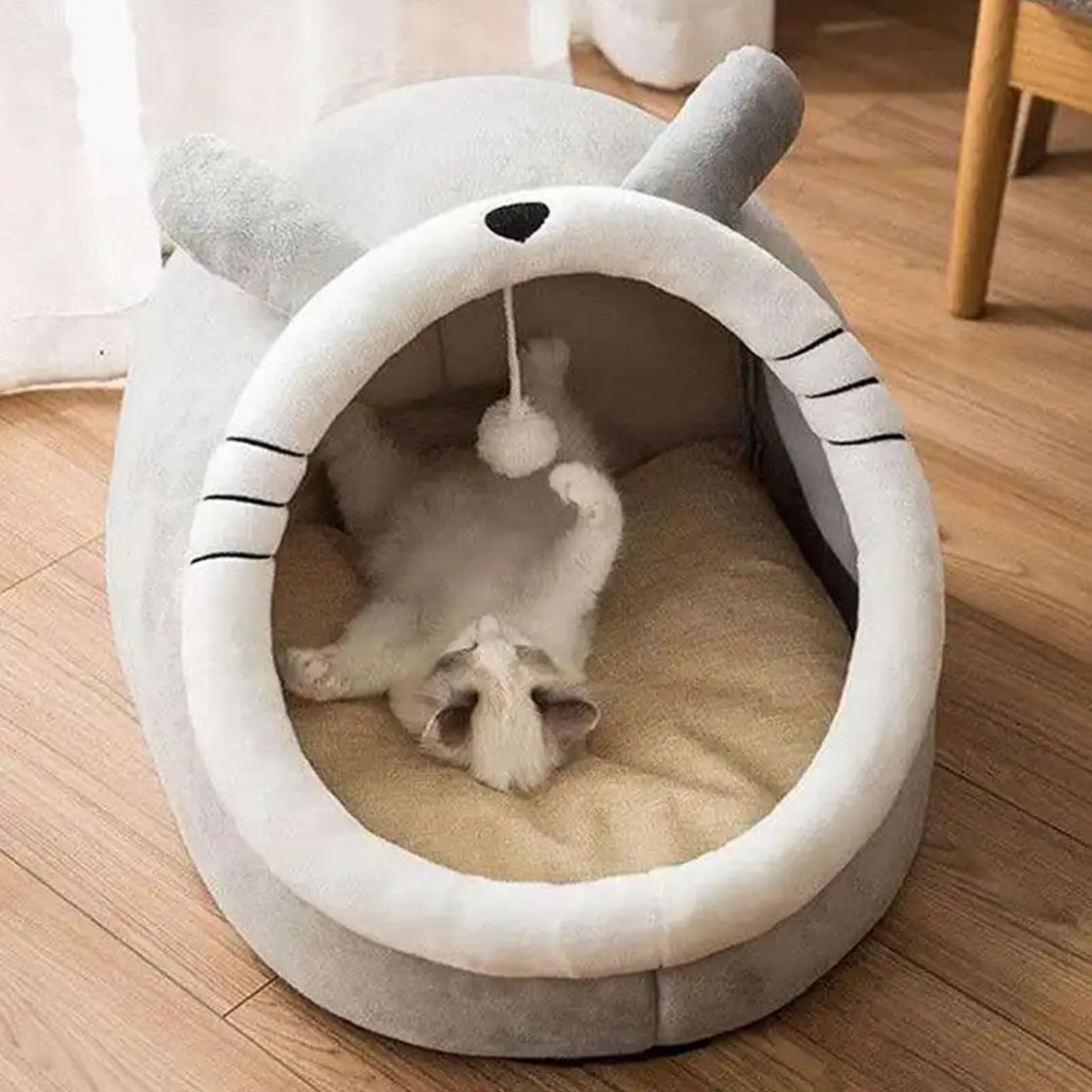 Pet Tent Cave Bed for Cats Small Dogs